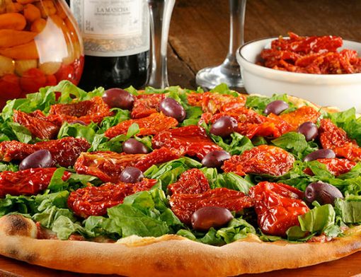 produto pizza rucula tomate seco