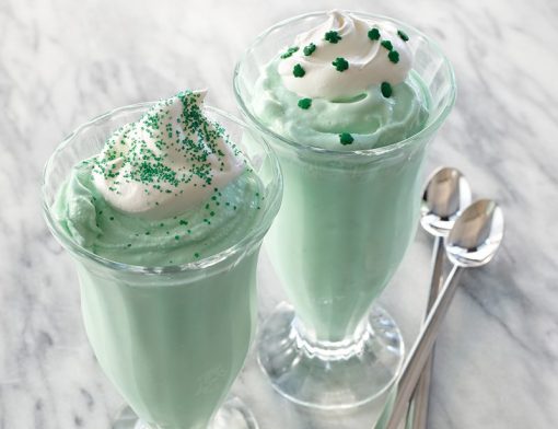 emerald mint milkshake