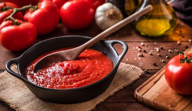 Molho de tomate e extrato de tomate qual a diferenca entre eles