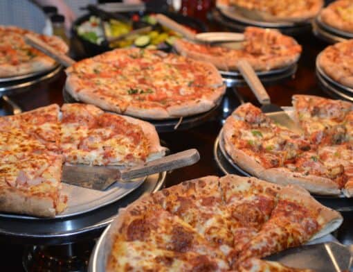 buffet de pizza