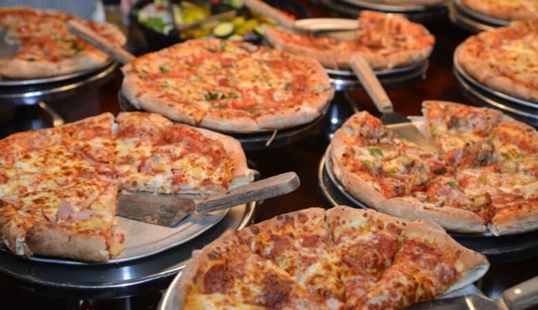buffet de pizza