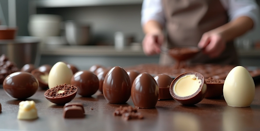 Qual o melhor chocolate para fazer ovo de Pascoa